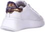 Philippe Model Sneakers van kalfsleer met metallic hiel White Dames - Thumbnail 2