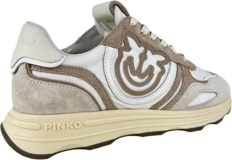 pinko Low-Top Sneakers Dames Sneaker in wit