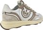 PINKO Lage Sneakers Dames Zoe 01 Maat: 39 Materiaal: Leer Kleur: Beige - Thumbnail 4