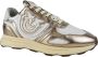 PINKO Lage Sneakers Dames Zoe 01 Maat: 37 Materiaal: Leer Kleur: Goud - Thumbnail 3