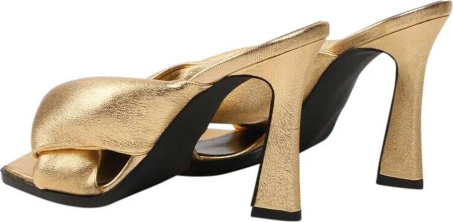 Pinko Sandalen Corinne Sabot gold in goud