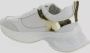 Pinko Leren Sneaker met Polyurethaan Ss0027P025Z1B White Dames - Thumbnail 3