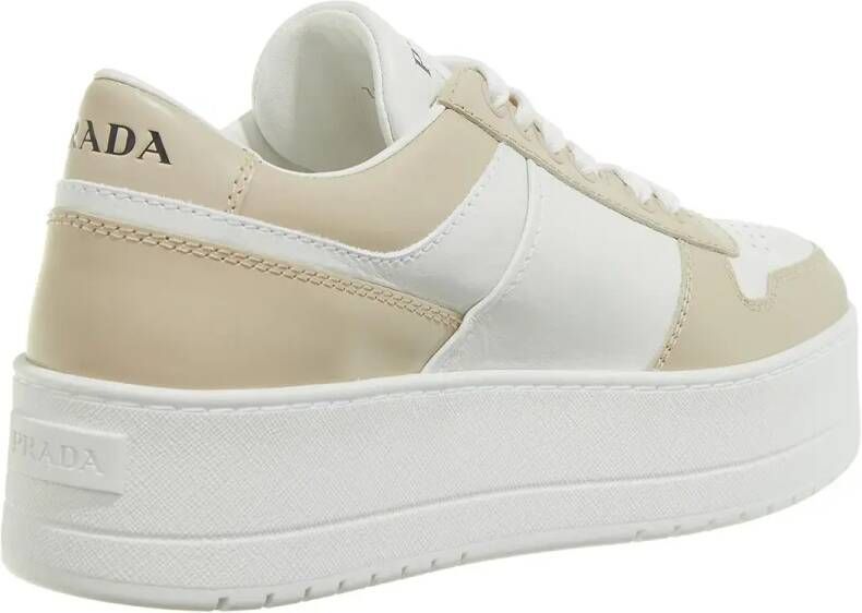 Prada Lage-top sneaker Two Tone Downtown Sneakers in beige