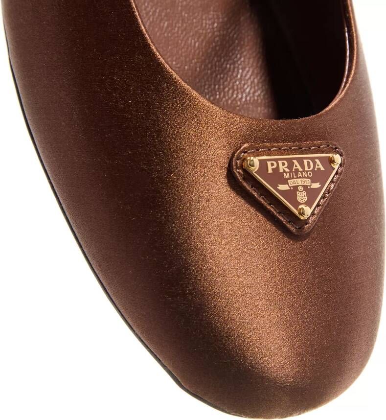 Prada Loafers & ballerina schoenen Ballerine Loafers in bruin