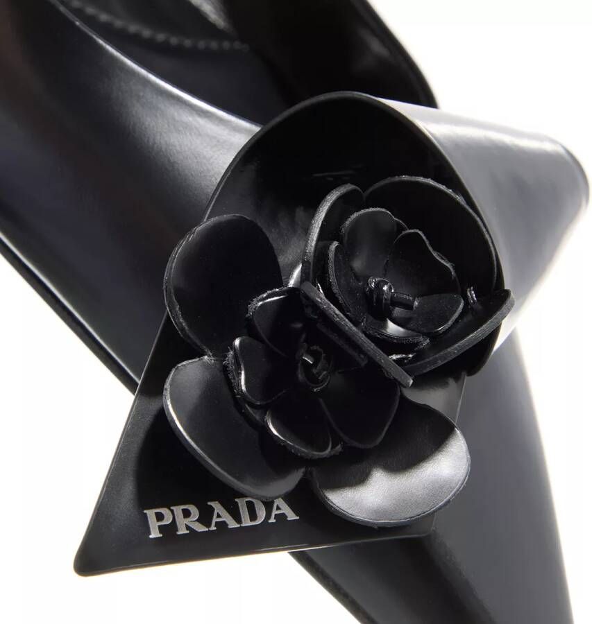 Prada Loafers & ballerina schoenen Ballerine Spazzolato in zwart