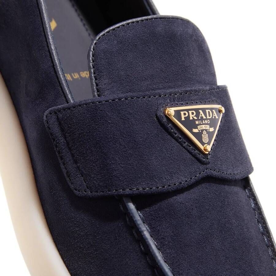 Prada Loafers & ballerina schoenen Loafer Saint Tropez in blauw