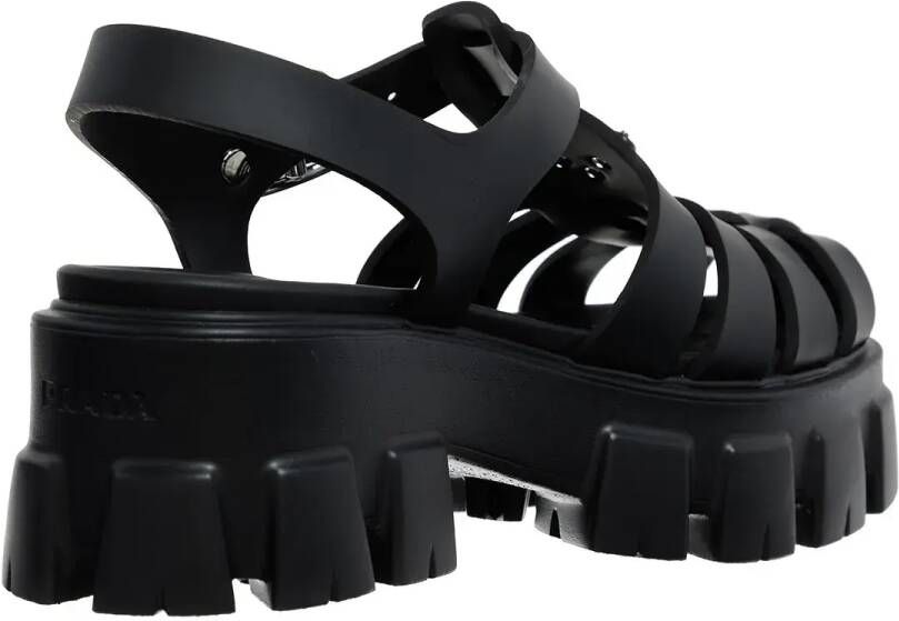 Prada Sandalen 55mm Sandale Soft Project in zwart