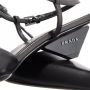 Prada Sandalen Decollete Sandals in zwart - Thumbnail 1