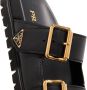 Prada Sandalen Sandali Vit Sport in zwart - Thumbnail 2