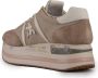 Premiata Python Print Leren Sneakers Beige Roze Brown Dames - Thumbnail 3