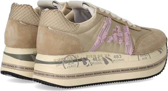 Premiata Lage-top sneaker BETH 6954 SNEAKER in beige