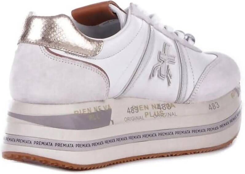 Premiata Sneakers White in wit