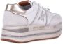 Premiata Witte platte schoenen met inzetontwerp White Dames - Thumbnail 3