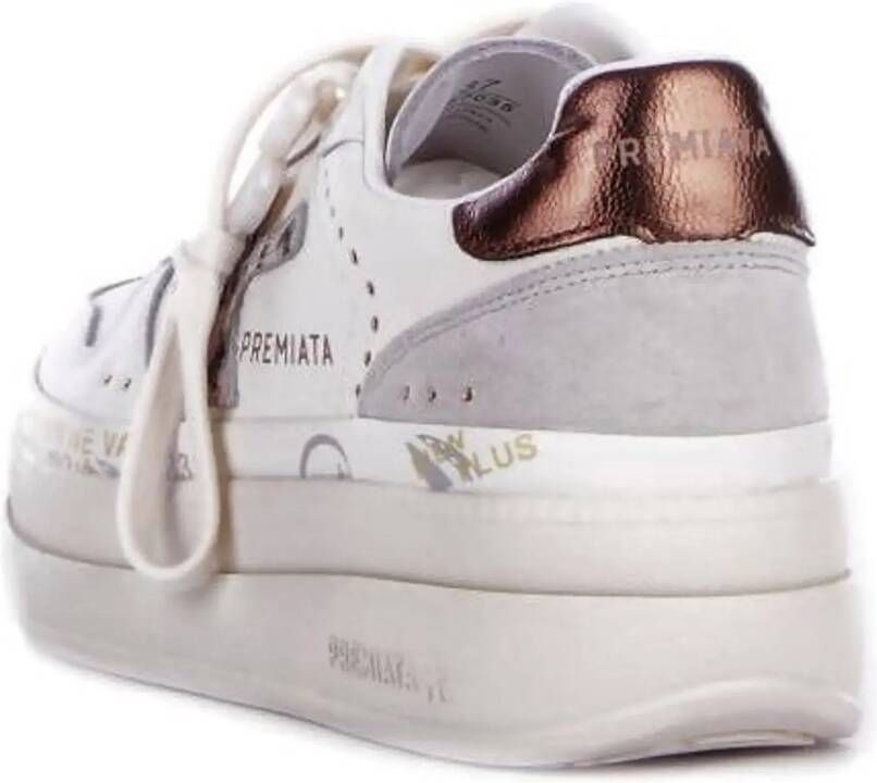 Premiata Sneakers White in wit