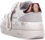 Premiata Witte Leren Sneakers Logo Zijkant Achterkant White Dames - Thumbnail 2