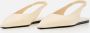 Proenza Schouler Loafers Spike Slingback Flats in beige - Thumbnail 1