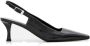 Proenza Schouler Hoge hakken Trap Slingback Pumps in zwart - Thumbnail 1