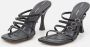 Proenza Schouler Sandalen 95mm Leather Sandals in zwart - Thumbnail 1