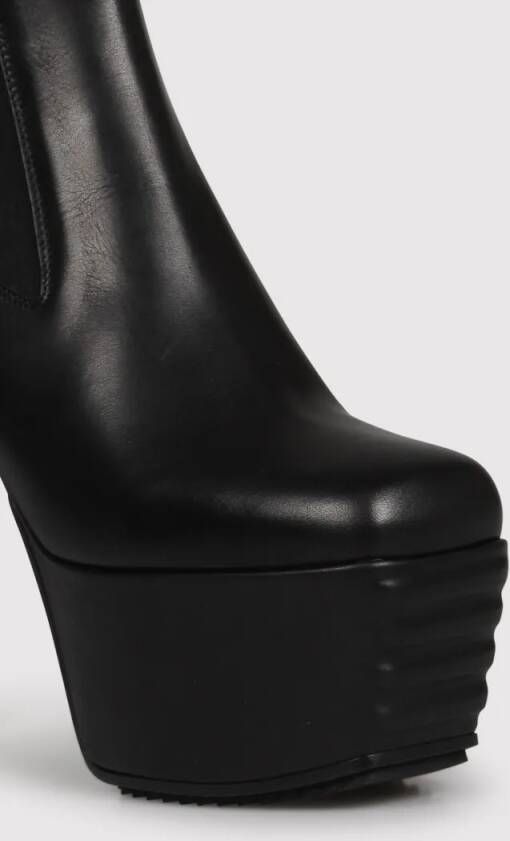 Rick Owens Boots Beatle Banana Boots in zwart