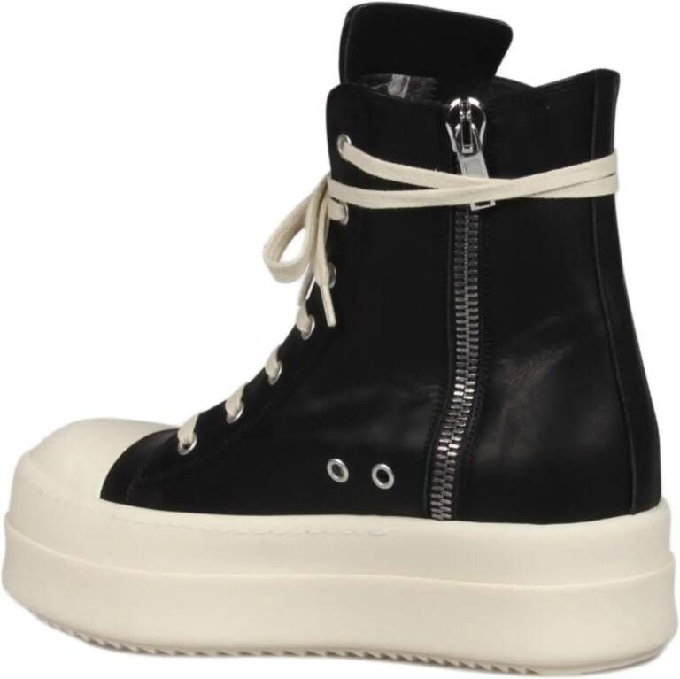 Rick Owens Low-Top Sneakers Mega Bumper Sneakers in zwart