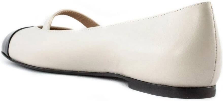 Roberto Festa Ballerinas Flat Shoes White in wit