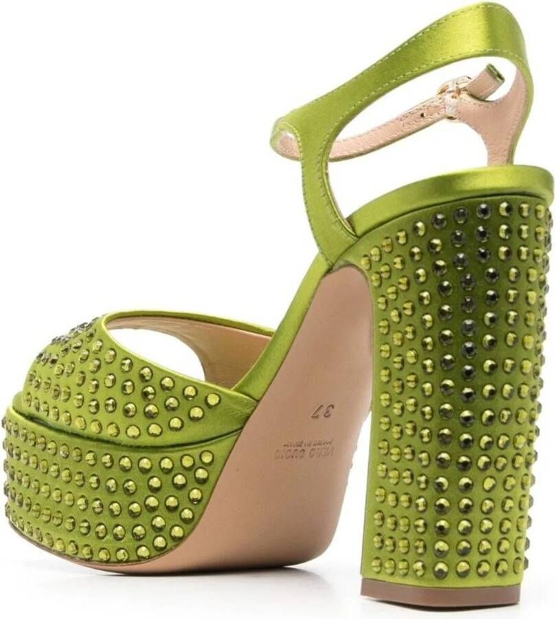 Roberto Festa Slippers & Mules Sandals Green in groen