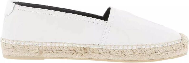 Saint Laurent Espadrilles Monogram Espadrille in wit