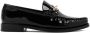 Saint Laurent Loafers Black Patent Calf Leather Loafer in zwart - Thumbnail 1