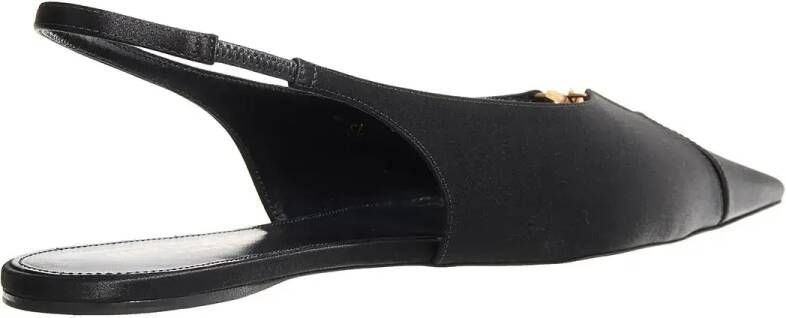 Saint Laurent Loafers Sharon Ballet Flat in zwart