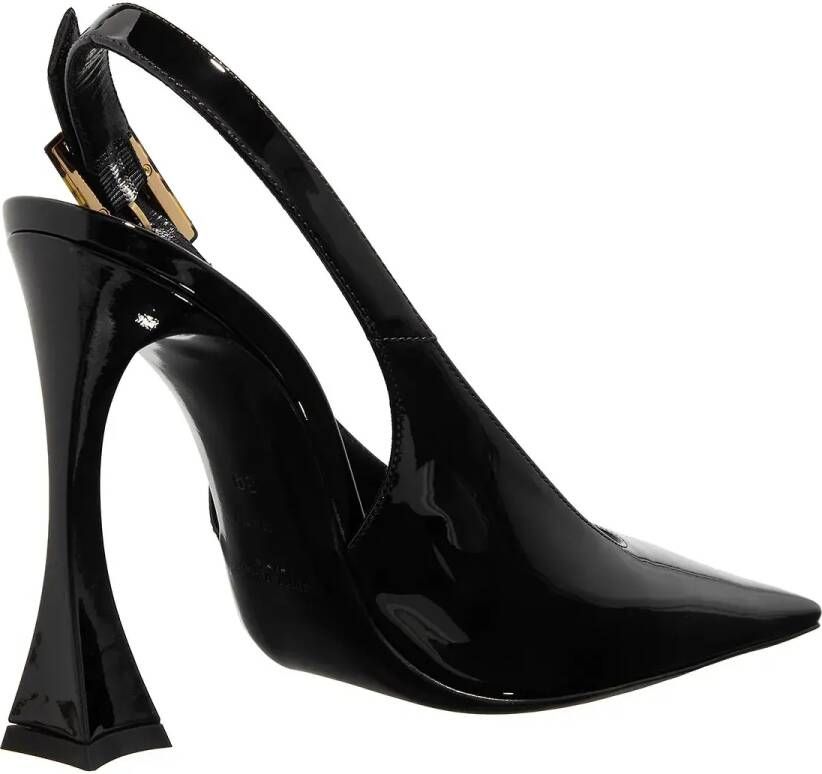 Saint Laurent Pumps & high heels Dune Patent Leather Slingback Pumps in zwart