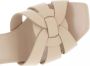 Saint Laurent Slippers & Mules Tribute Heeled Mules Smooth Leather in beige - Thumbnail 1