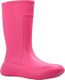 Salvatore Ferragamo Sneakers Rainboot Gancini Logo Ankle Boots in poeder roze - Thumbnail 2