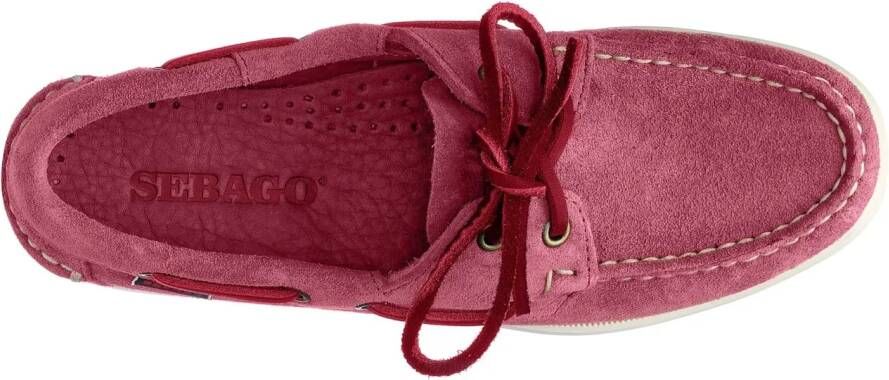 Sebago Loafers Flat Shoes Cupcake Rose in poeder roze