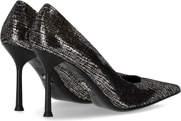 Sergio Levantesi Pumps & high heels MUSA SCHWARZ SILBER PUMPS in zwart