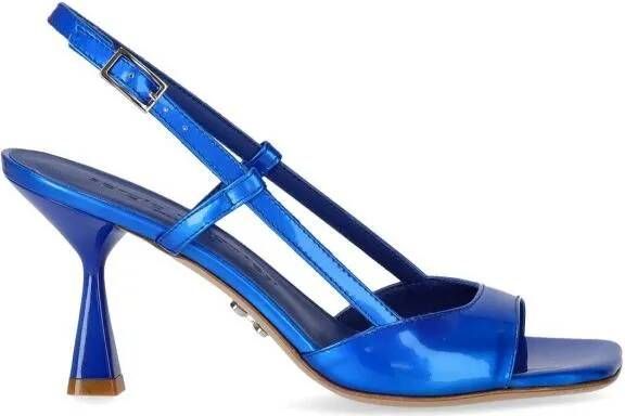 Sergio Levantesi Sandalen Ilenia Electric Blue Heeled Sandal in blauw