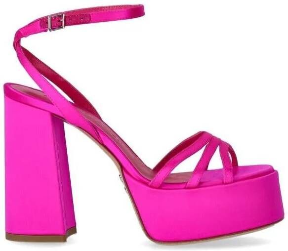 Sergio Levantesi Sandalen Vanilla Fuchsia Heeled Sandal in roze