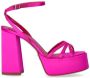 Sergio Levantesi Sandalen Vanilla Fuchsia Heeled Sandal in roze - Thumbnail 2