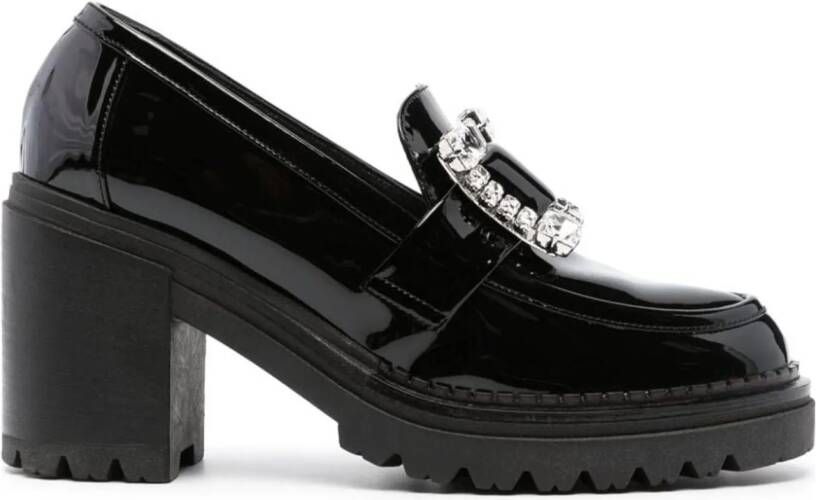 Sergio rossi Loafers Flat shoes Black in zwart