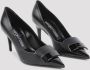 Sergio rossi Pumps & high heels Black Nappa Leather 75 Pump in zwart - Thumbnail 1