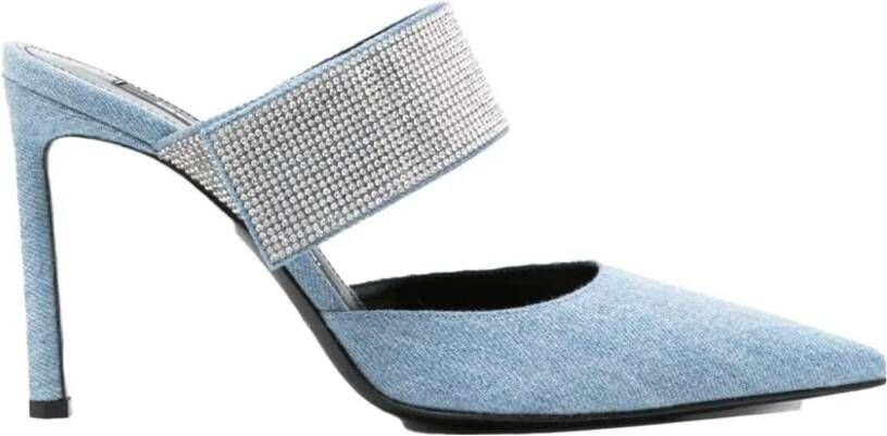 sergio rossi Slippers & Mules Sandals Blue in blauw