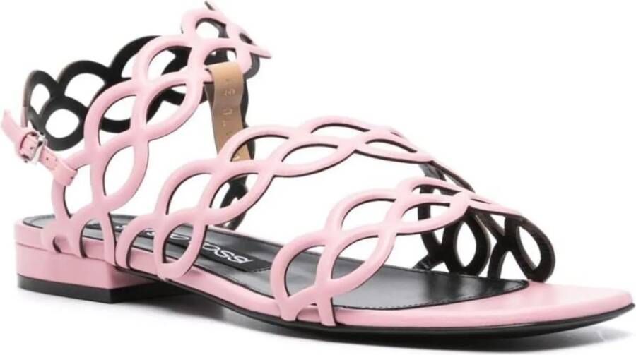 Sergio rossi Slippers & Mules Sandals Pink in poeder roze