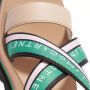 Stella Mccartney Sandalen Sneak Elyse Sandals Plateau in meerkleurig - Thumbnail 1