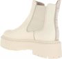 Steve Madden Veerly Boots Bone Suède en Leren Enkellaarzen Beige Dames - Thumbnail 2