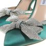 Steve Madden Lumiere sandalette van satijn met strass - Thumbnail 2