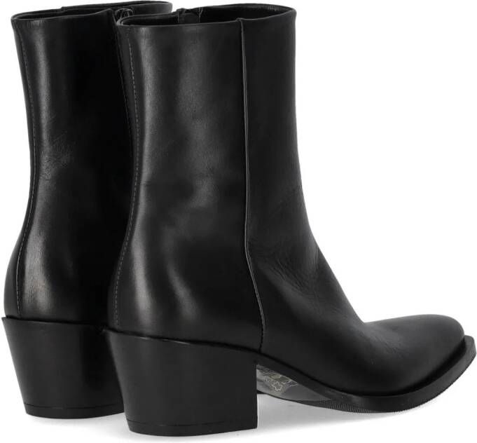 Strategia Boots SCHWARZE STIEFELETTE MIT ABSATZ in zwart