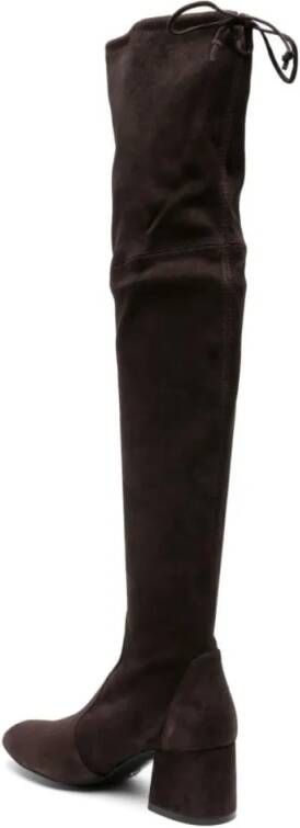 Stuart Weitzman Boots Cedar Brown Above-Knee Length Boots in bruin