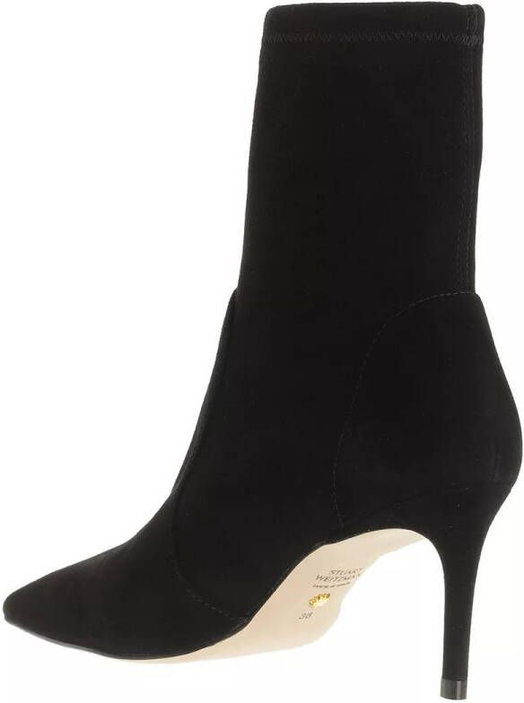 Stuart Weitzman Boots & laarzen Stuart 75 Stretch Bootie in zwart