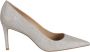 Stuart Weitzman Pumps & high heels 90Mm Glitter Pumps in wit - Thumbnail 1