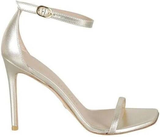 Stuart Weitzman Sandalen Golden Sandals in goud