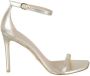 Stuart Weitzman Grijze Metallic Sandalen Hoge Hak Yellow Dames - Thumbnail 2